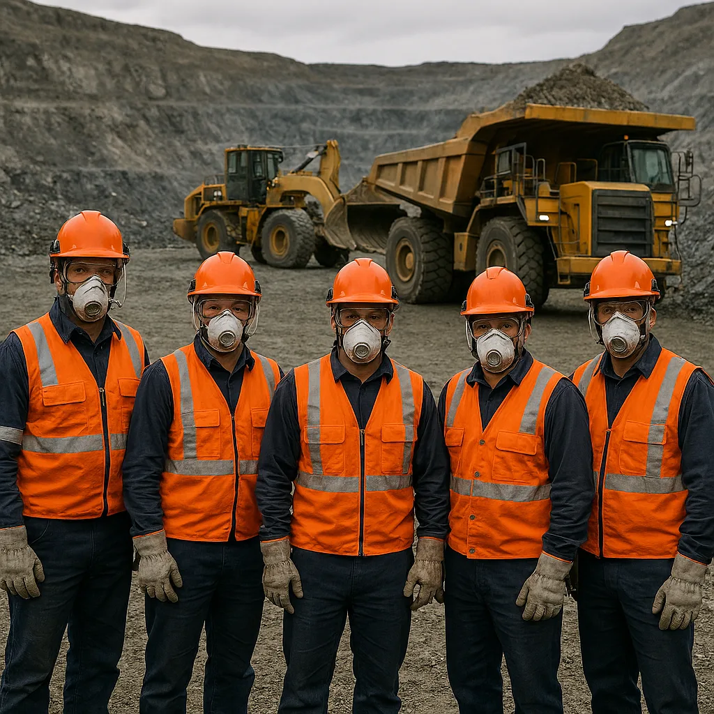 trabajadores mineria